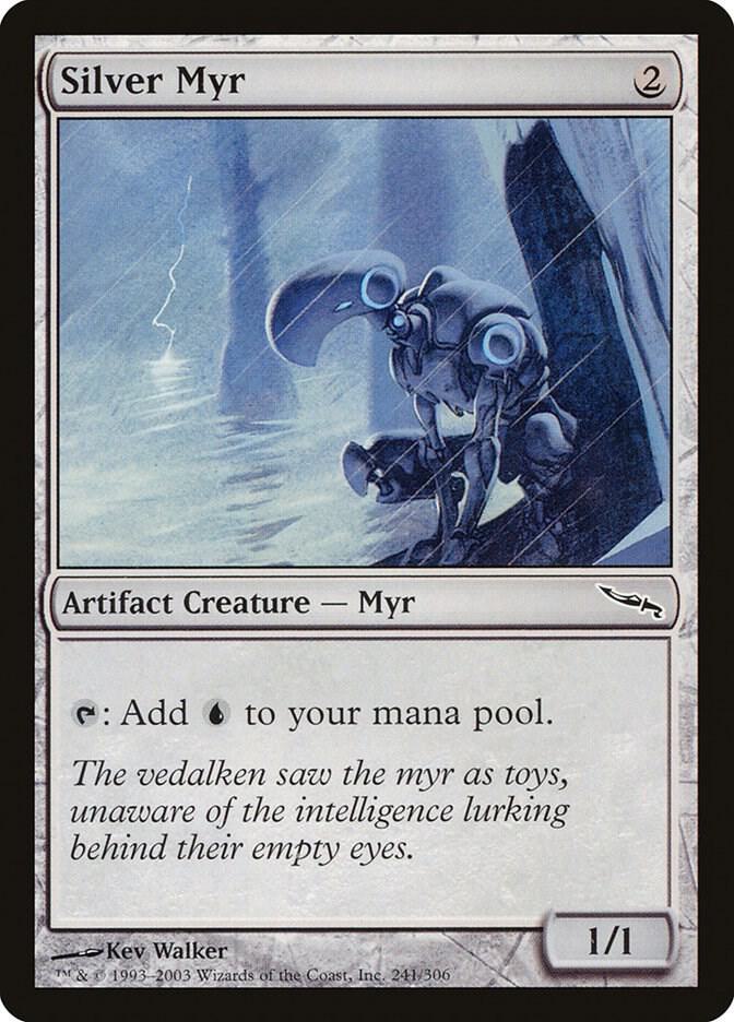Silver Myr 241 (Mirrodin) 