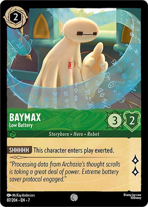 Baymax, Low Battery 87/204 (Archazia's Island) 