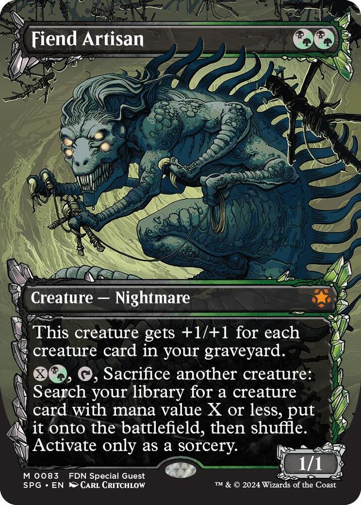 Fiend Artisan 83/0 (Special Guests)  - Borderless