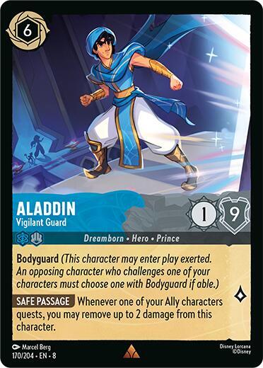 Aladdin, Vigilant Guard 170/204 (Reign of Jafar) 