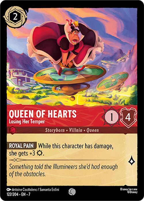 Queen of Hearts, Losing Her Temper 122/204 (Archazia's Island) 