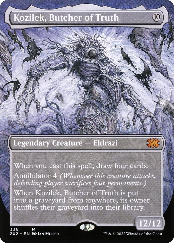 Kozilek Butcher of Truth Borderless 336/331 (Double Masters 2022)  - Foil