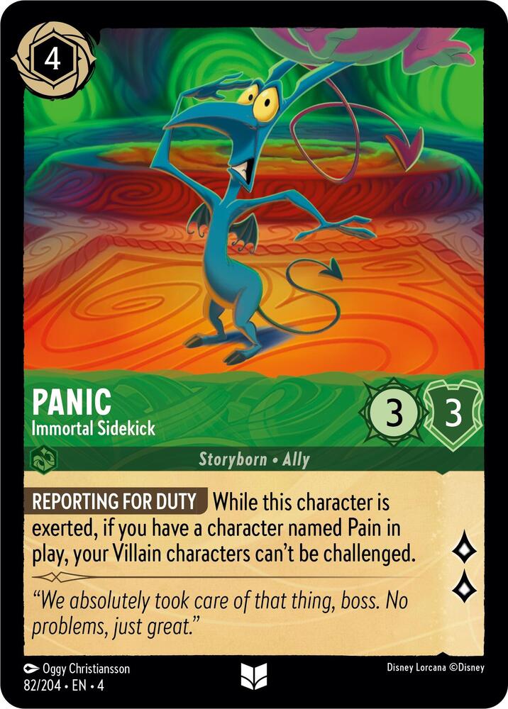 Panic, Immortal Sidekick 82/204 (Ursula's Return) 