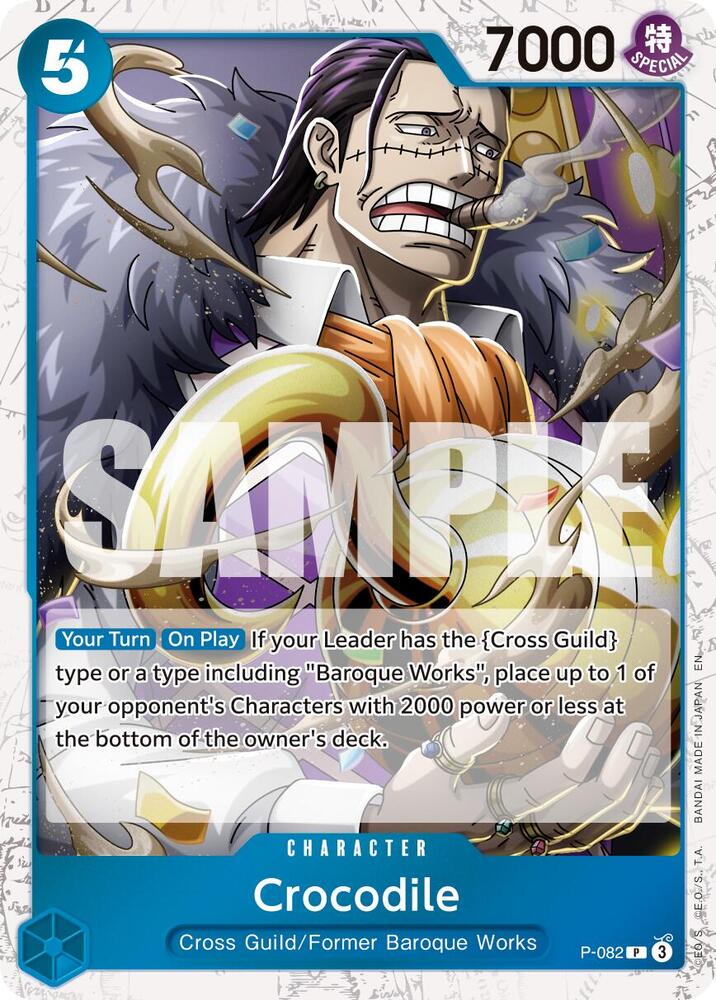 Crocodile P-082 (Premium Booster -The Best- Vol. 2)  - Pirate Foil