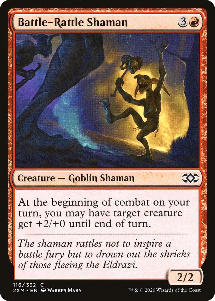 Battle-Rattle Shaman 116/332 (Double Masters) 