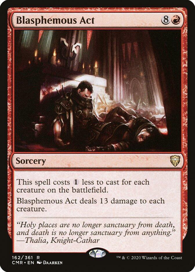 Blasphemous Act 162 (Commander Legends)  - Foil