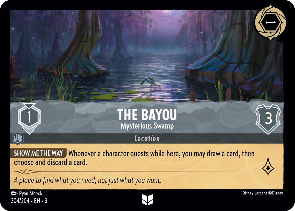 The Bayou, Mysterious Swamp 204/204 (Into the Inklands)  - Cold Foil