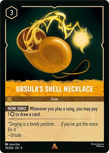 Ursula's Shell Necklace 33/204 (Fabled) 