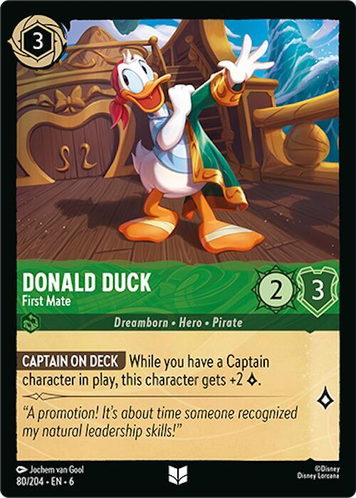 Donald Duck, First Mate 80/204 (Azurite Sea) 