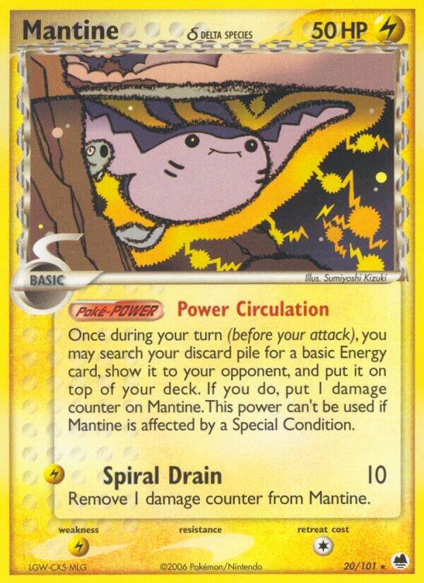 Mantine Delta Species 20/101 (Dragon Frontiers) 