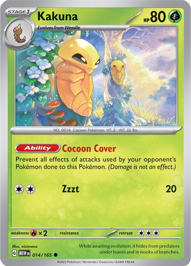 Kakuna 014/165 (SV: Scarlet & Violet 151) 