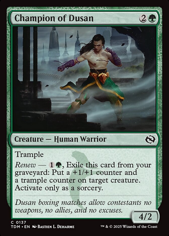 Champion of Dusan 137/291 (Tarkir: Dragonstorm) 