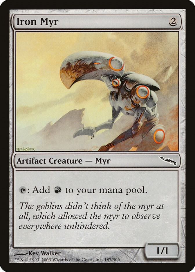 Iron Myr 187/306 (Mirrodin) 
