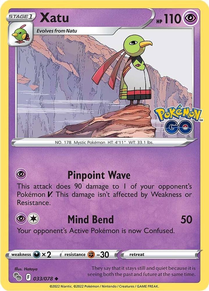 Xatu 033/078 (Pokemon GO) 