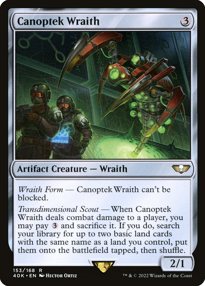 Canoptek Wraith 153 (Universes Beyond: Warhammer 40,000) 