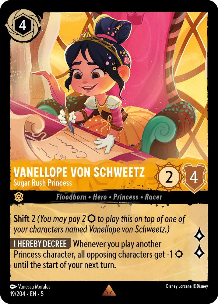 Vanellope Von Schweetz, Sugar Rush Princess 19/204 (Shimmering Skies) 
