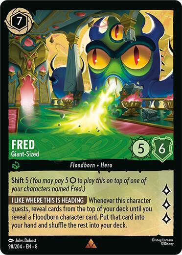 Fred, Giant-Sized 98/204 (Reign of Jafar) 