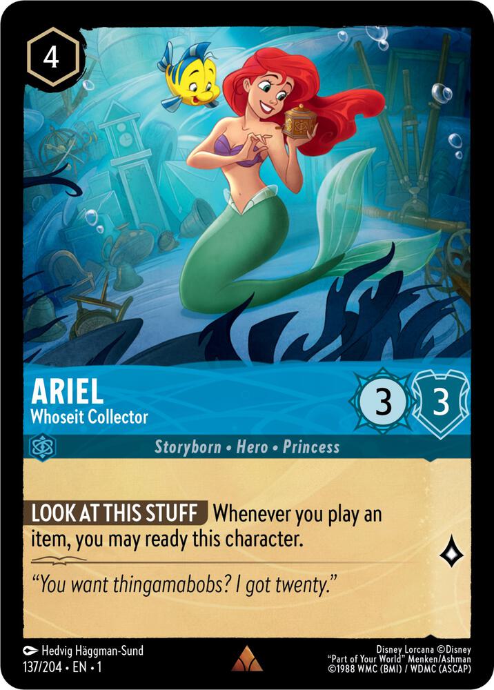 Ariel, Whoseit Collector 137/204 (The First Chapter) 