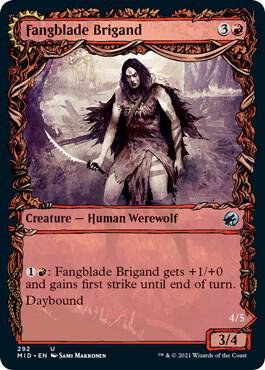 Fangblade Brigand Showcase 292 (Innistrad: Midnight Hunt) 