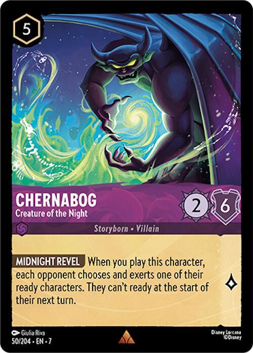 Chernabog, Creature of the Night 50/204 (Archazia's Island) 