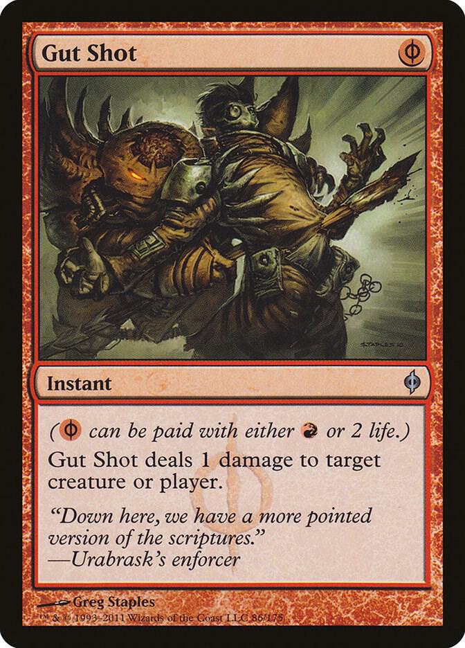 Gut Shot 86 (New Phyrexia) 
