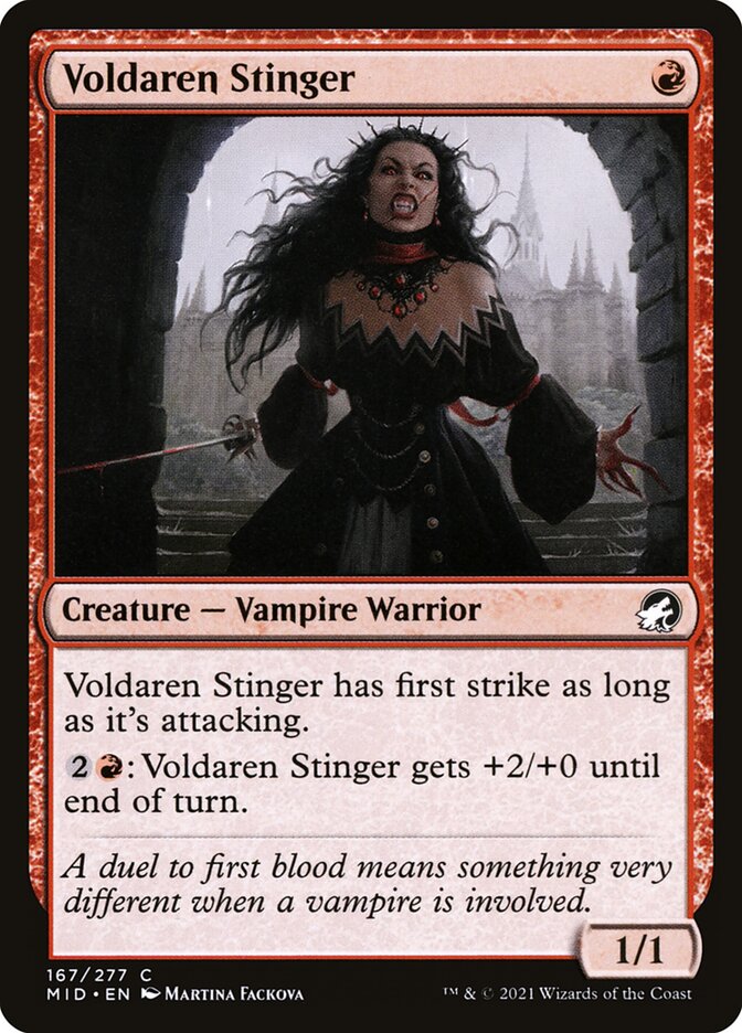 Voldaren Stinger 167/277 (Innistrad: Midnight Hunt) 
