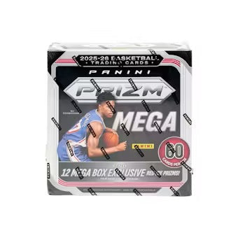 2025/26 Panini Prizm Basketball Mega Box (Red Ice Prizms!)