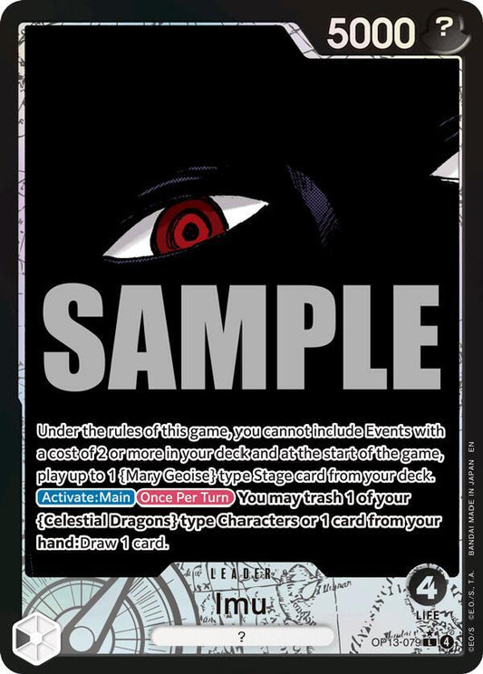 Imu OP13-079 (Carrying On His Will)  - Alternate Art Foil