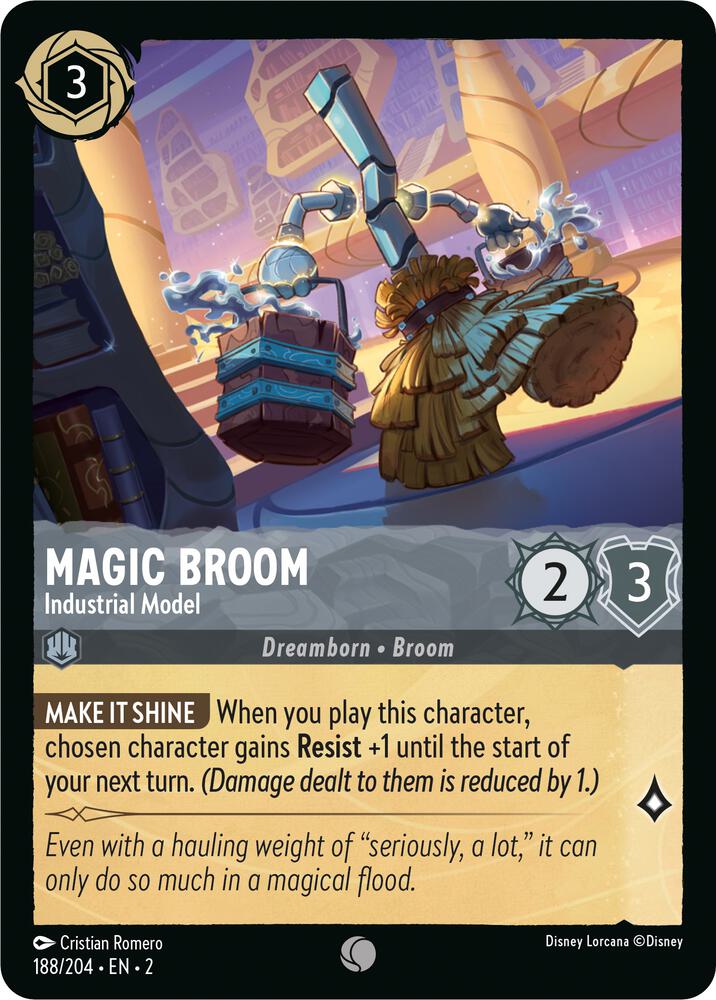 Magic Broom, Industrial Model 188/204 (Rise of the Floodborn) 