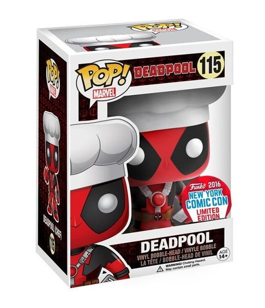 Deadpool (Chef) #115 Bobble Head Pop Vinyl Figure Funko
