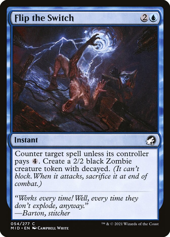 Flip the Switch 54/277 (Innistrad: Midnight Hunt)  - Foil