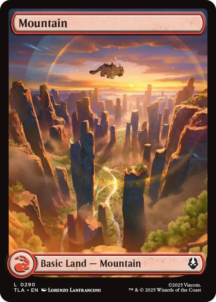 Mountain 0290 290 (Avatar: The Last Airbender)  - Full Art