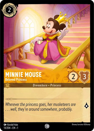 13/204 Minnie Mouse - Beloved Princess - Disney Lorcana First Chapter