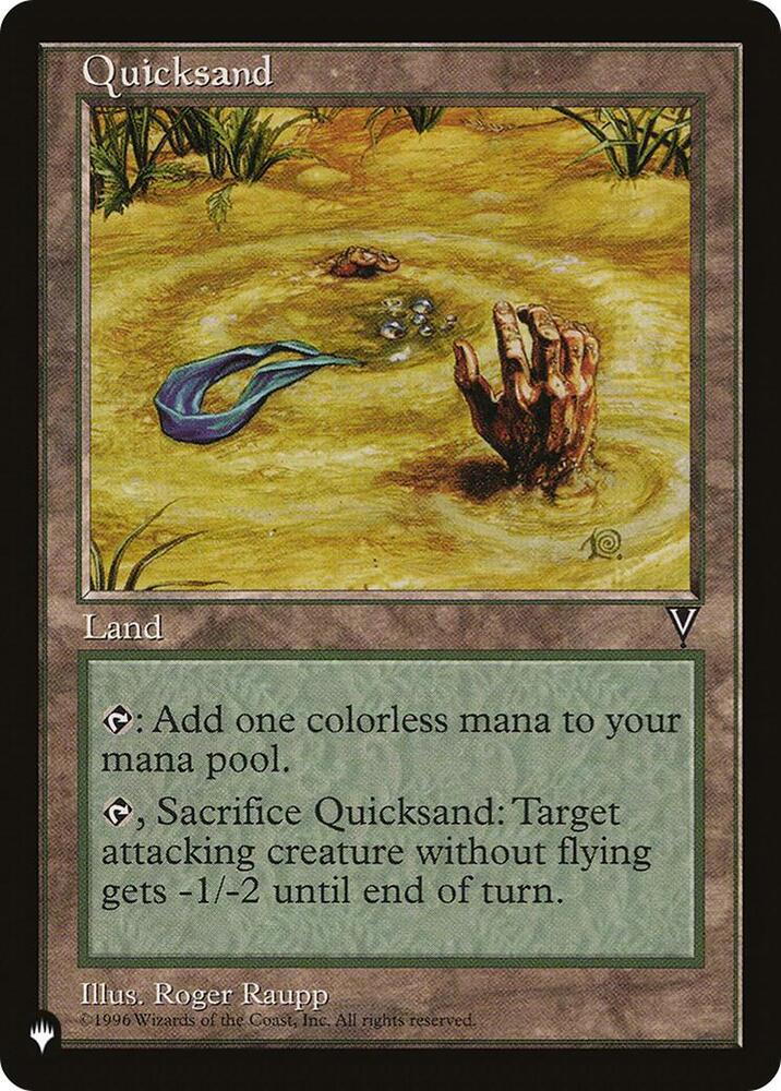 Quicksand VIS-166/5075 (The List Reprints) 