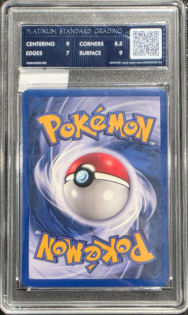 PSG 8 - DARK VILEPLUME HOLO RARE #13 - 2000 POKEMON TEAM ROCKET 1ST EDITION GRADED CARD