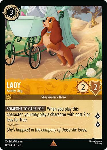 Lady, Family Dog 11/204 (Reign of Jafar) 