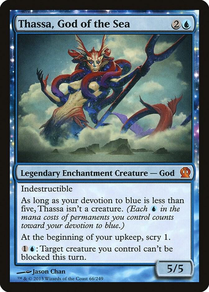 Thassa, God of the Sea 66/249 (Theros) 