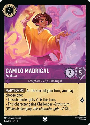 Camilo Madrigal, Prankster 52/204 (Fabled) 