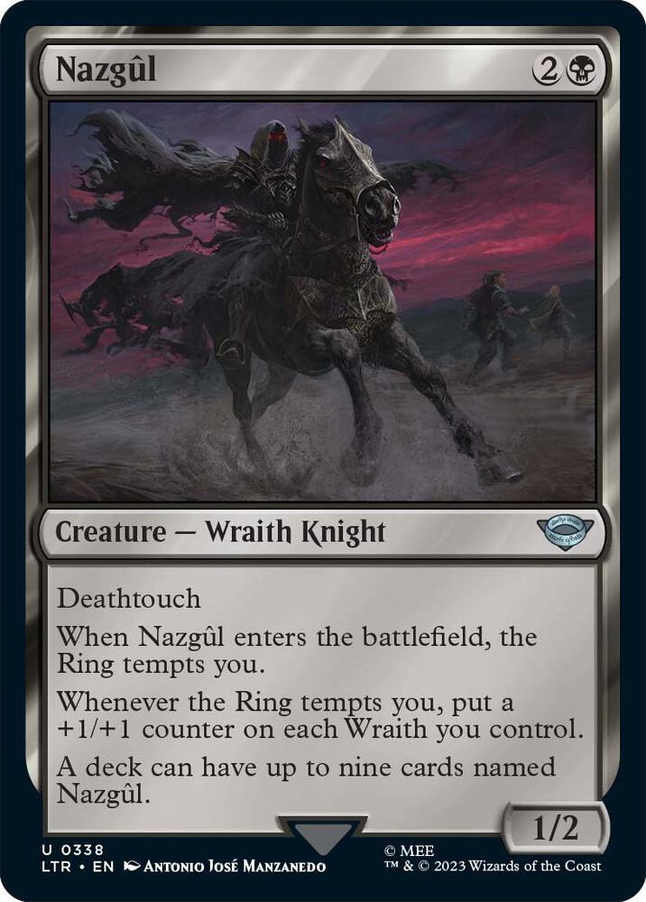 Nazgûl 338 (Universes Beyond: The Lord of the Rings: Tales of Middle-earth)  - Foil