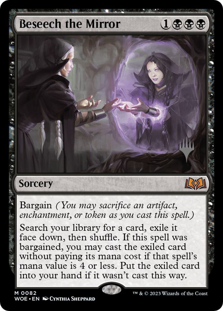 Beseech the Mirror 82p/200 (Promo Pack: Wilds of Eldraine) 