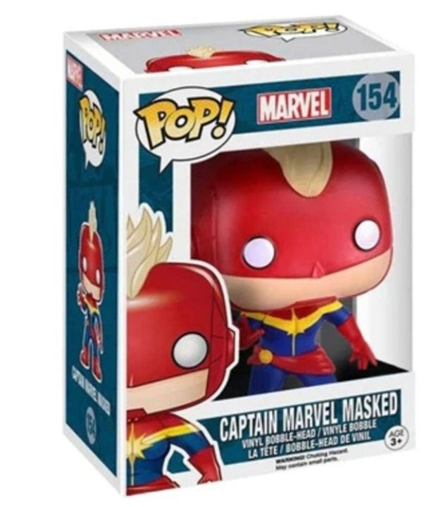 Captain America (Masked) #154 Marvel Bobble Head Pop Vinyl Figure Funko