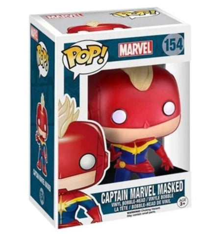 Captain America (Masked) #154 Marvel Bobble Head Pop Vinyl Figure Funko