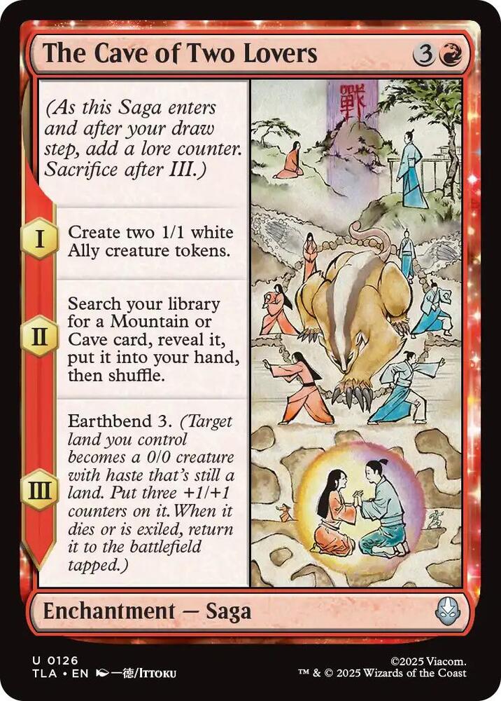 The Cave of Two Lovers 126 (Avatar: The Last Airbender)  - Foil