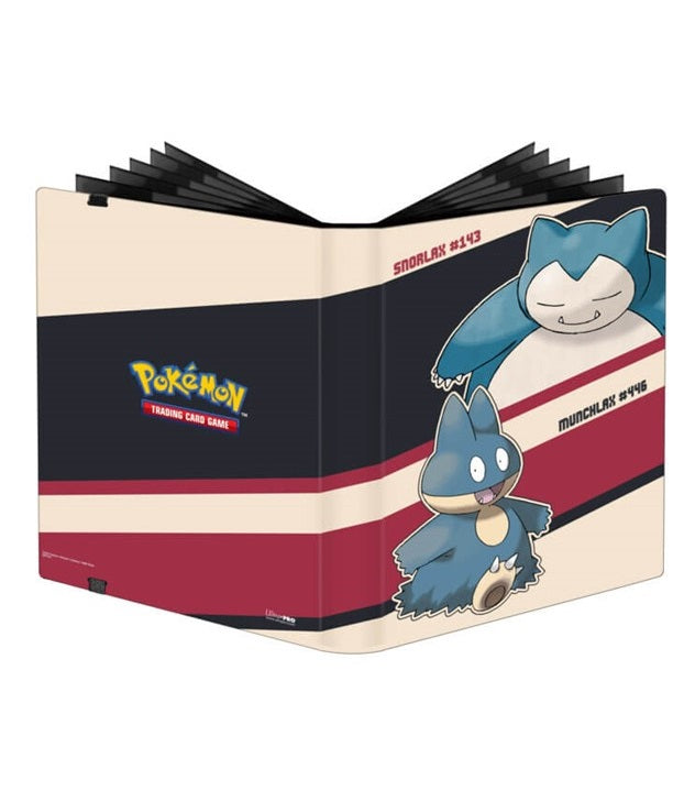 ULTRA PRO Pokémon - Snorlax and Munchlax - 9pkt PRO Binder Folder - 360 card Holder