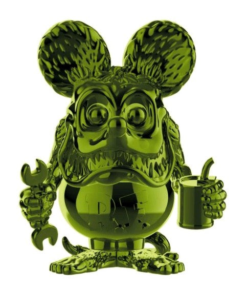 Rat Fink (Green Chrome) #15 RatFink 2019 Summer Convention Limited Edition Exclusive Pop Vinyl Figure Funko