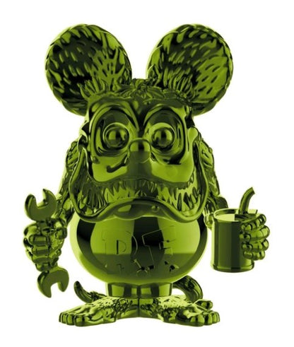 Rat Fink (Green Chrome) #15 RatFink 2019 Summer Convention Limited Edition Exclusive Pop Vinyl Figure Funko