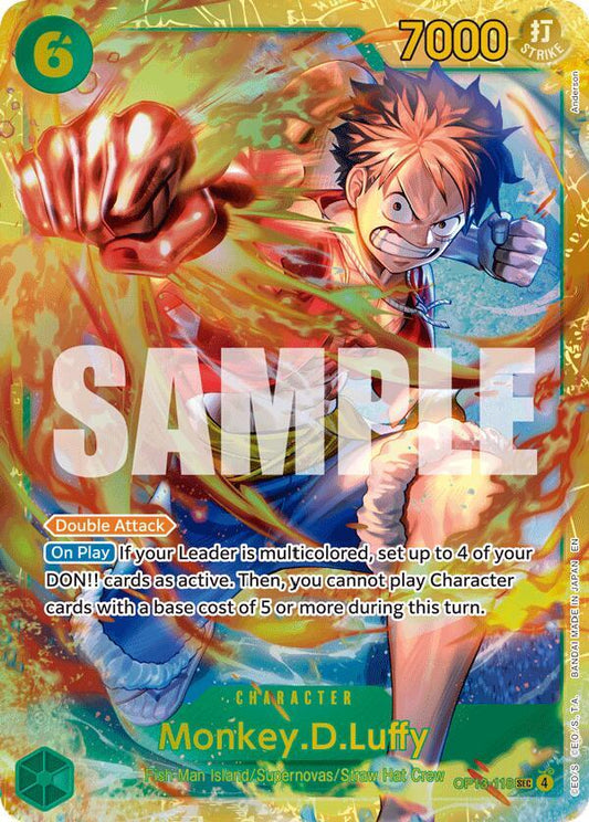 Monkey.D.Luffy OP13-118 (Carrying On His Will)  - Foil