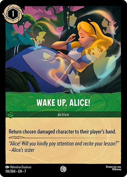 Wake Up, Alice 116/204 (Archazia's Island)  - Cold Foil