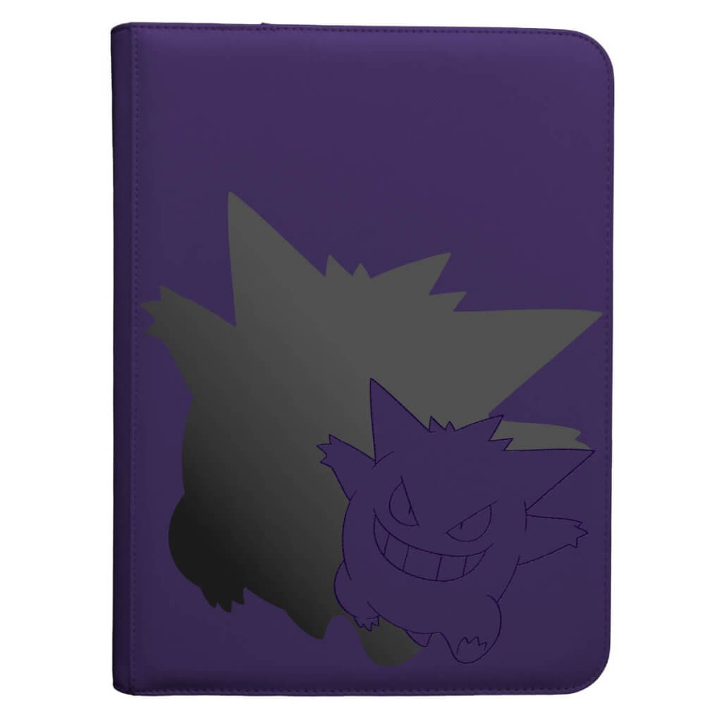 Pokémon TCG Elite Gengar 9pkt Zippered Pro Binder
