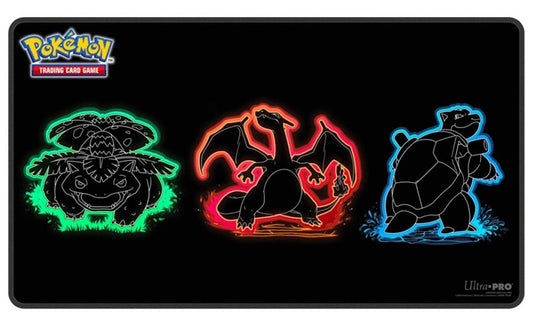 Pokemon Neon Kanto Foil Playmat